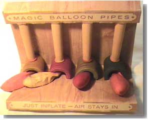 Picture of Magic Balloon Pipes. BHQ - the most complete collection of balloon info on the web.