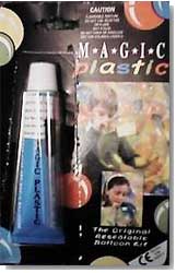 Picture of carded Magic Plastic balloon paste. BHQ - the most complete collection of balloon info on the web.